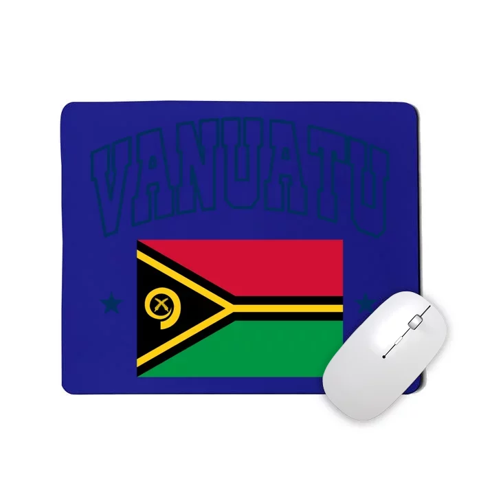 Vanuatu Athletic Souvenir Flag Great Gift Mousepad