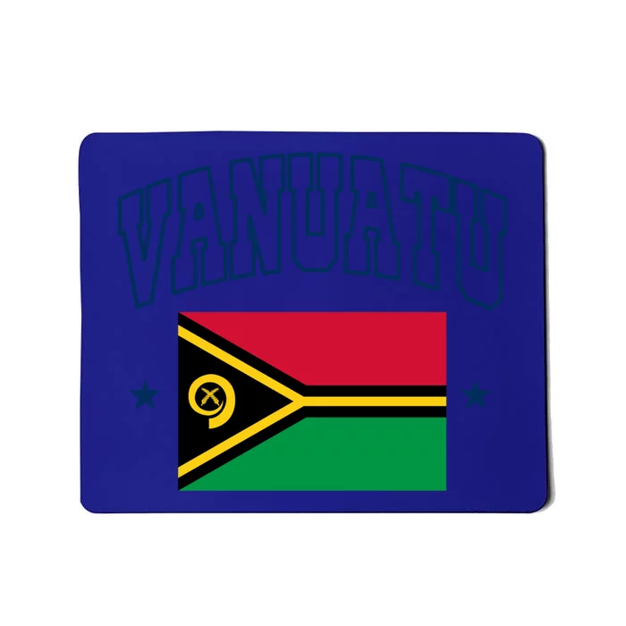 Vanuatu Athletic Souvenir Flag Great Gift Mousepad