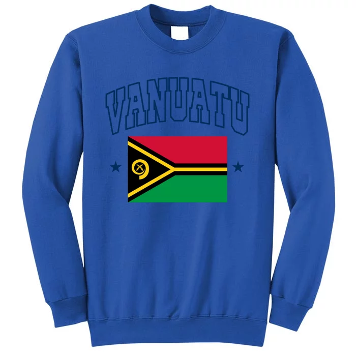 Vanuatu Athletic Souvenir Flag Great Gift Tall Sweatshirt