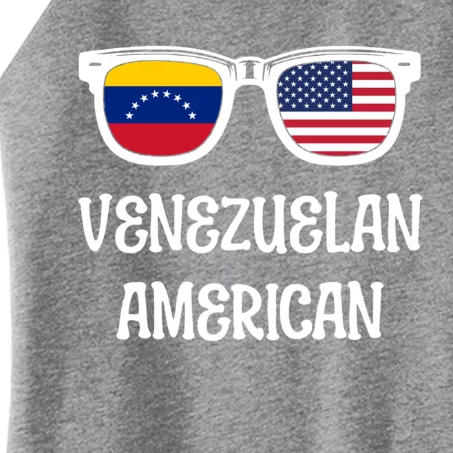 Venezuelan American Sunglasses Usa Venezuela Flags Gift Women’s Perfect Tri Rocker Tank