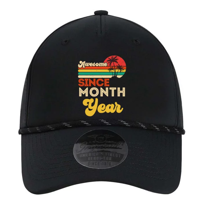 Vintage Awesome Since Customize Month And Year Birthday Performance The Dyno Cap