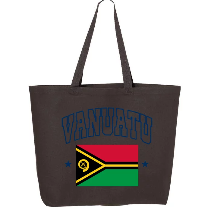 Vanuatu Athletic Souvenir Flag Gift 25L Jumbo Tote