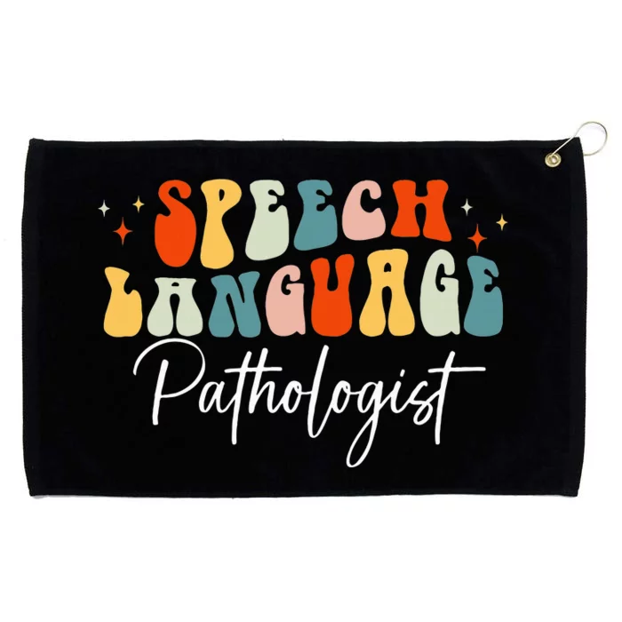 Vintage Autumn Speech Therapy for Language Pathologists Grommeted Golf Towel