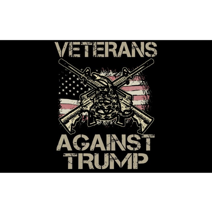 Veterans Against Trump Military Bumper Sticker