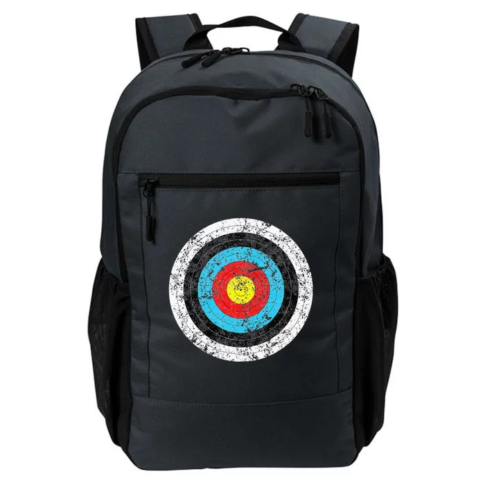 Vintage Archery Target Prank Bulls Eye Funny Prank Gift Daily Commute Backpack