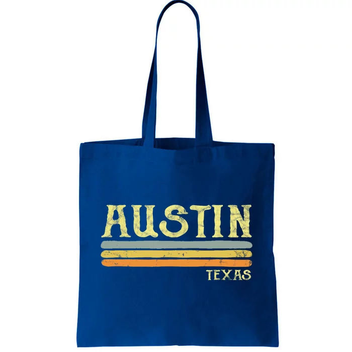 Vintage Austin Texas Tx Cute Gift Retro Love Gift Souvenir Tote Bag