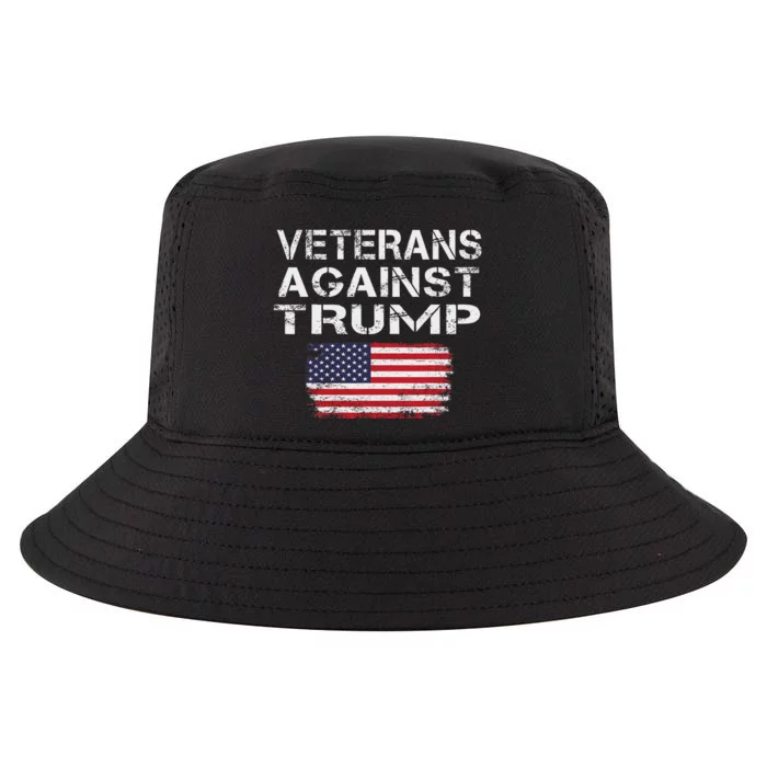 Veterans Against Trump Military Vets Oppose Trump Cool Comfort Performance Bucket Hat