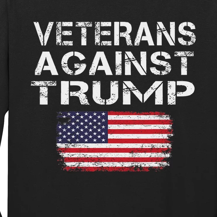 Veterans Against Trump Military Vets Oppose Trump Long Sleeve Shirt