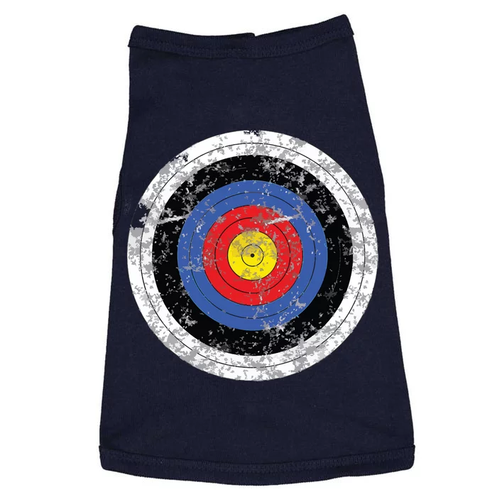 Vintage Archery Target Prank Bulls Eye Funny Prank Gift Doggie Tank