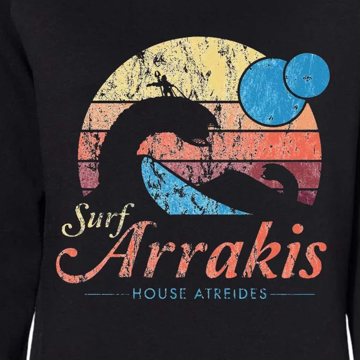 Visit Arrakis Womens California Wash Sweatshirt