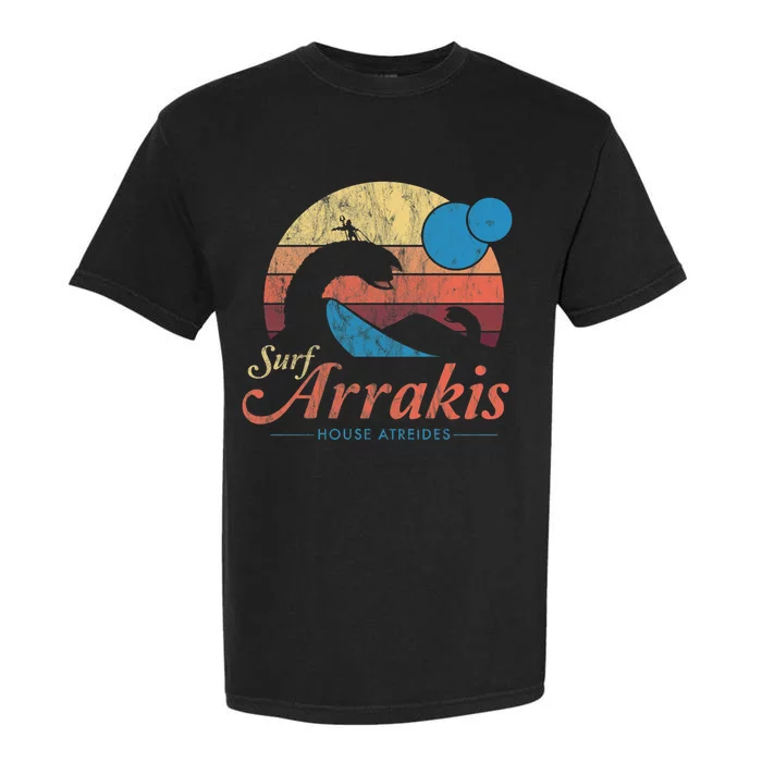 Visit Arrakis Vintage Distressed Surf Garment-Dyed Heavyweight T-Shirt