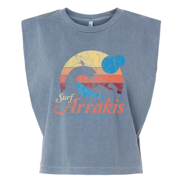 Visit Arrakis Vintage Distressed Surf Garment-Dyed Women's Muscle Tee