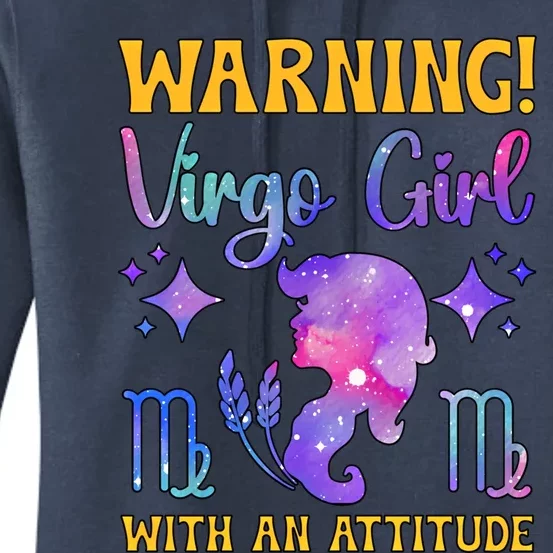 Virgo Attitude Virgo Zodiac Sign Virgo Birthday Meaningful Gift Women's Pullover Hoodie