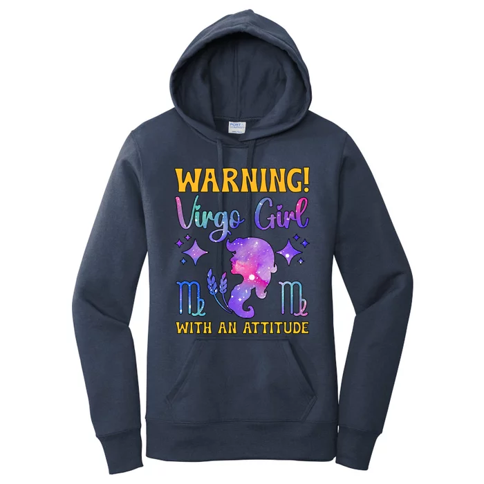 Virgo Attitude Virgo Zodiac Sign Virgo Birthday Meaningful Gift Women's Pullover Hoodie