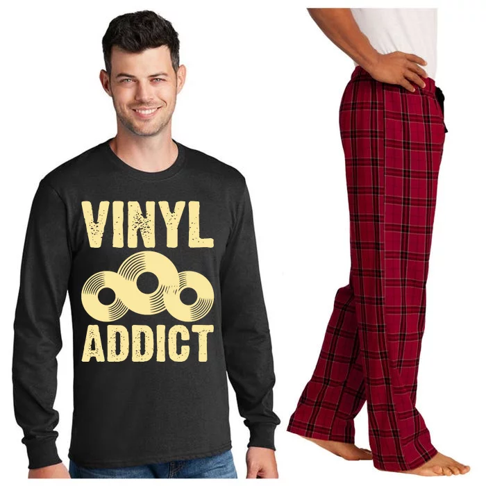 Vinyl Addict Long Sleeve Pajama Set