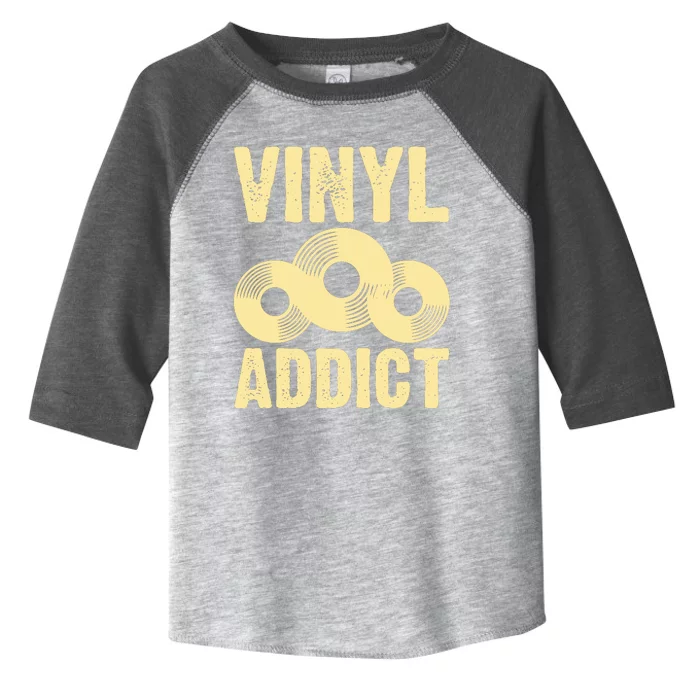 Vinyl Addict Toddler Fine Jersey T-Shirt