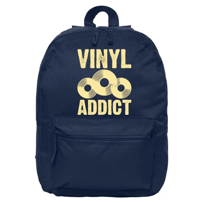 Vinyl Addict 16 in Basic Backpack