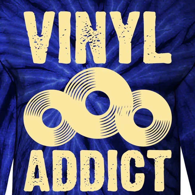 Vinyl Addict Tie-Dye Long Sleeve Shirt