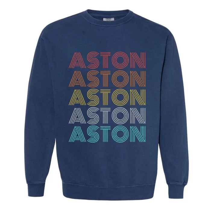 Vintage Aston Garment-Dyed Sweatshirt