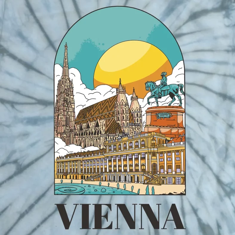 Vienna Austria Tie-Dye T-Shirt