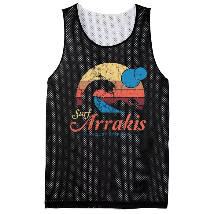 Visit Arrakis Mesh Reversible Basketball Jersey Tank