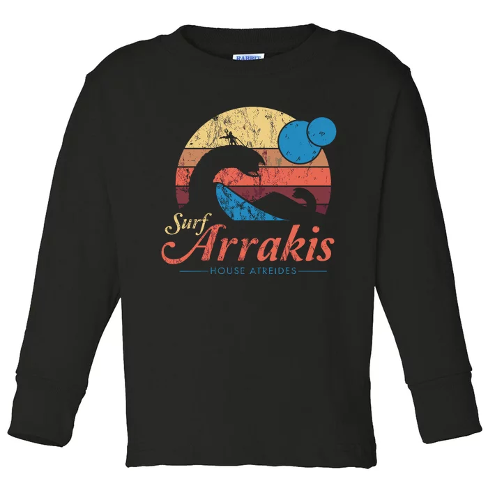 Visit Arrakis Toddler Long Sleeve Shirt