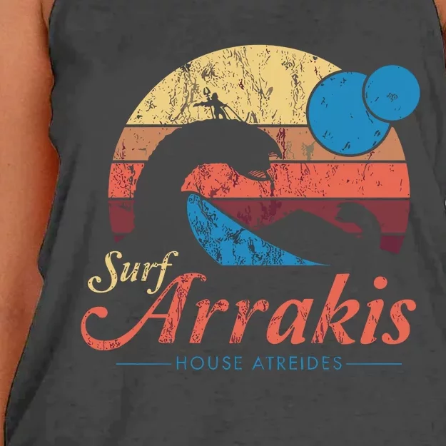 Visit Arrakis Women's Knotted Racerback Tank