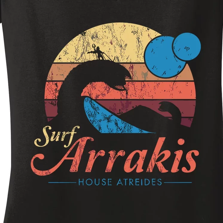 Visit Arrakis Women's V-Neck T-Shirt