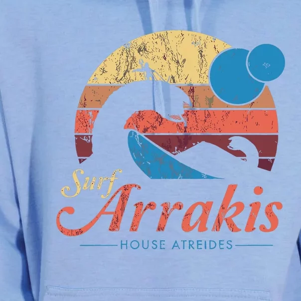 Visit Arrakis Unisex Surf Hoodie