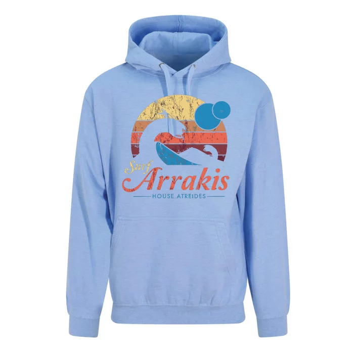 Visit Arrakis Unisex Surf Hoodie