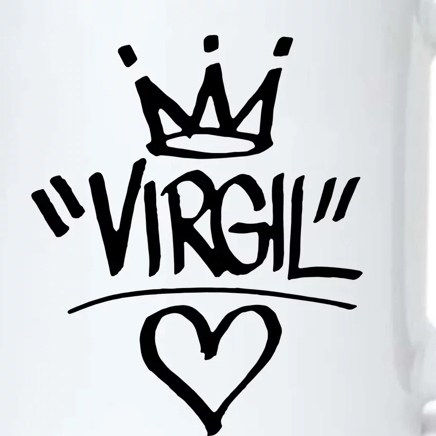 Virgil Abloh Black Color Changing Mug