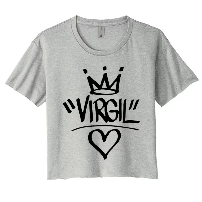 Virgil Abloh Women's Crop Top Tee