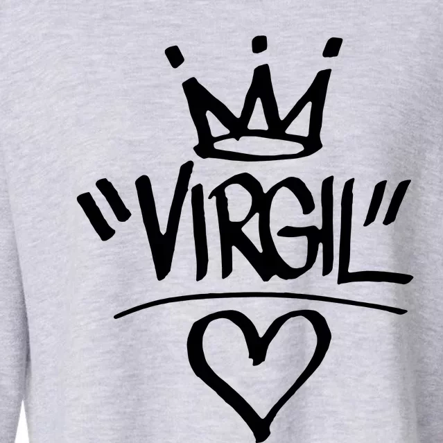 Virgil Abloh Cropped Pullover Crew