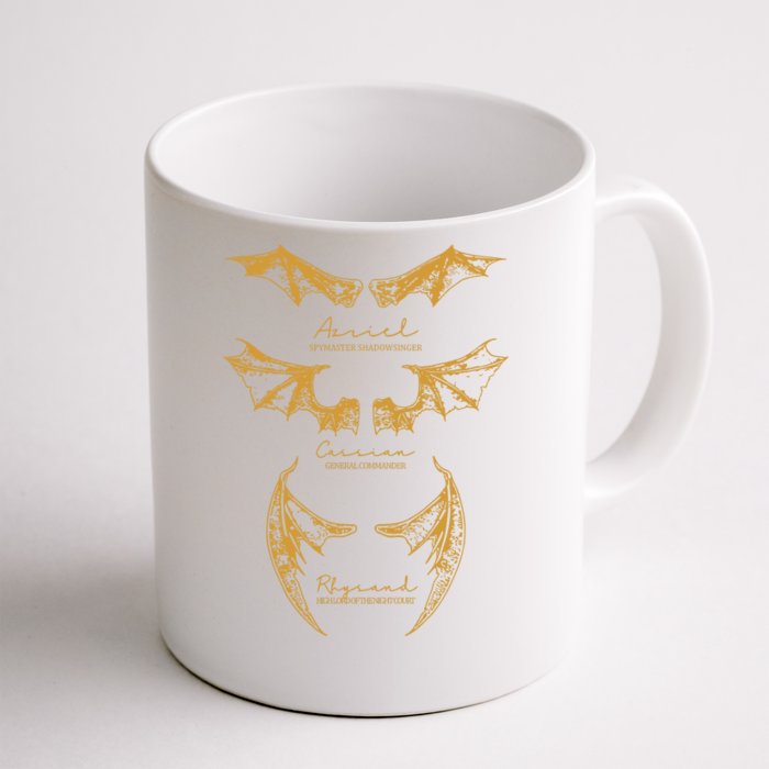 Vintage Acotar Velaris Bookish Front & Back Coffee Mug