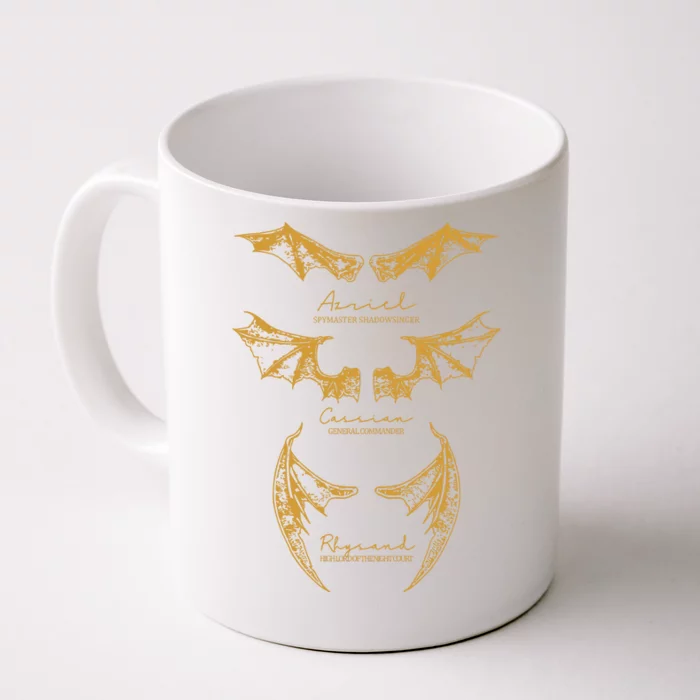 Vintage Acotar Velaris Bookish Front & Back Coffee Mug