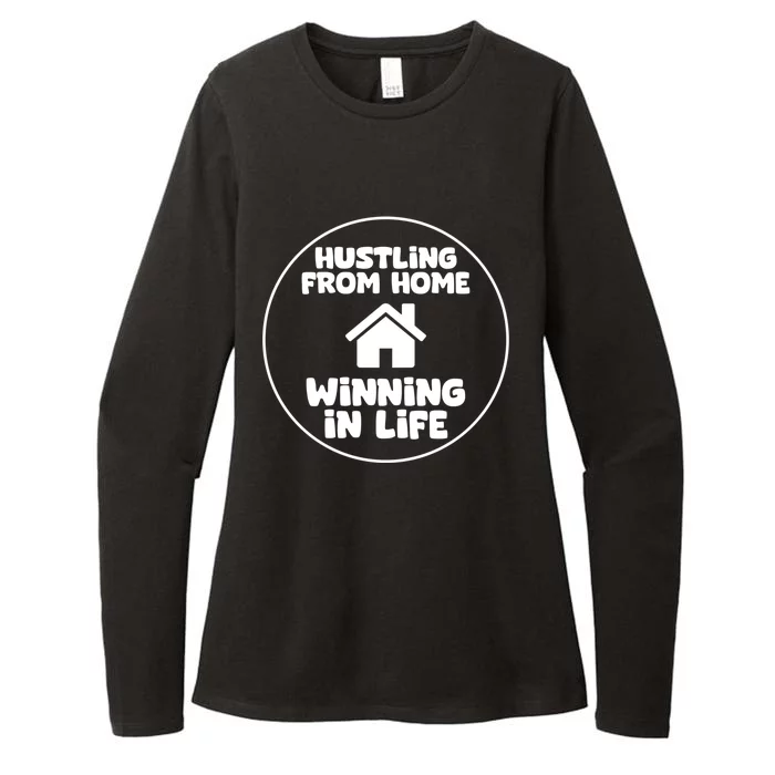 Virtual Assistant Wfh Hustling From Home Winning In Life Gift Womens CVC Long Sleeve Shirt