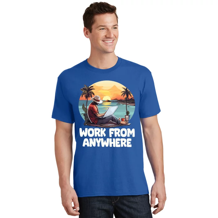 Virtual Assistant Wfh Work From Anywhere Cool Gift T-Shirt