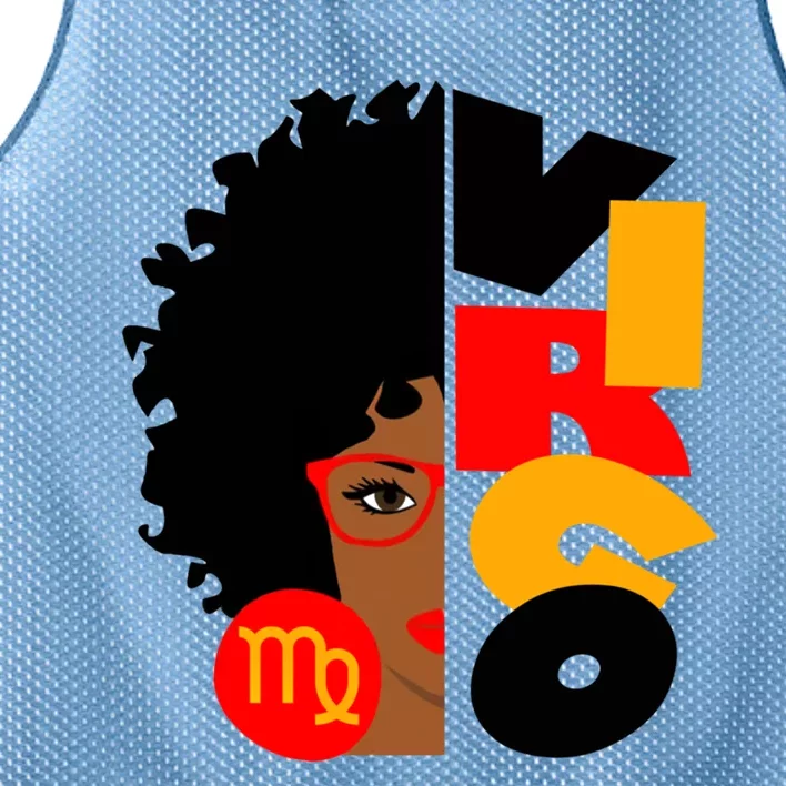 Virgo Africa Zodiac Signs Birthday Gift Mesh Reversible Basketball Jersey Tank