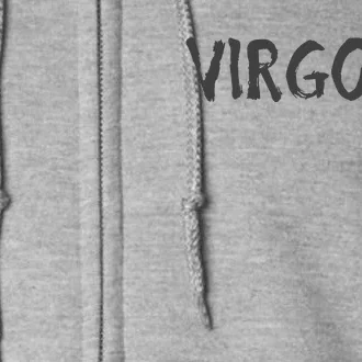 Virgo AF Zodiac Birthday Horoscope Shirts Funny Gift Full Zip Hoodie