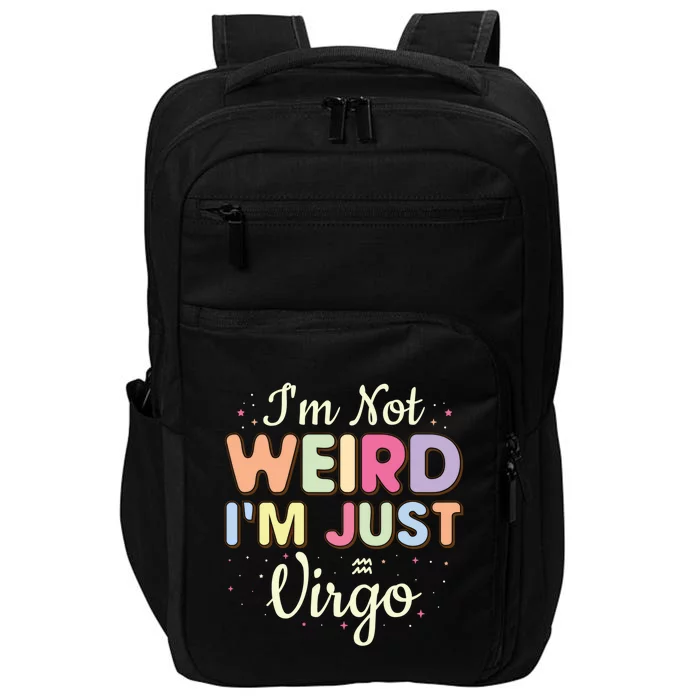 Virgo Astrology Zodiac Sign Virgo Horoscope Virgo Funny Gift Impact Tech Backpack