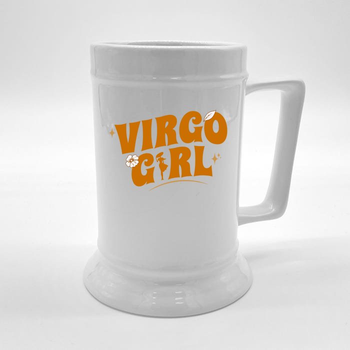 Virgo Astrological Zodiac Sign Virgo Meaningful Gift Front & Back Beer Stein