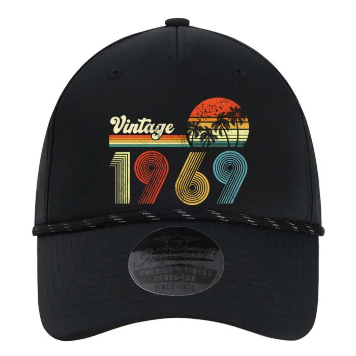 Vintage Birthday 1969 Retro Sunset Mom dad Gift 54th Birthday Performance The Dyno Cap