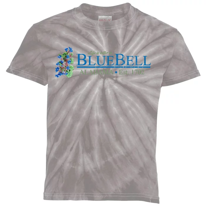 Vintage Bluebell Alabama From Hart Of Dixie Kids Tie-Dye T-Shirt