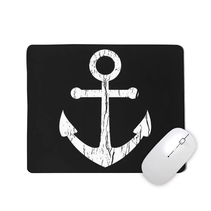 Vintage Boat Anchor Nautical Sailing Gift Mousepad