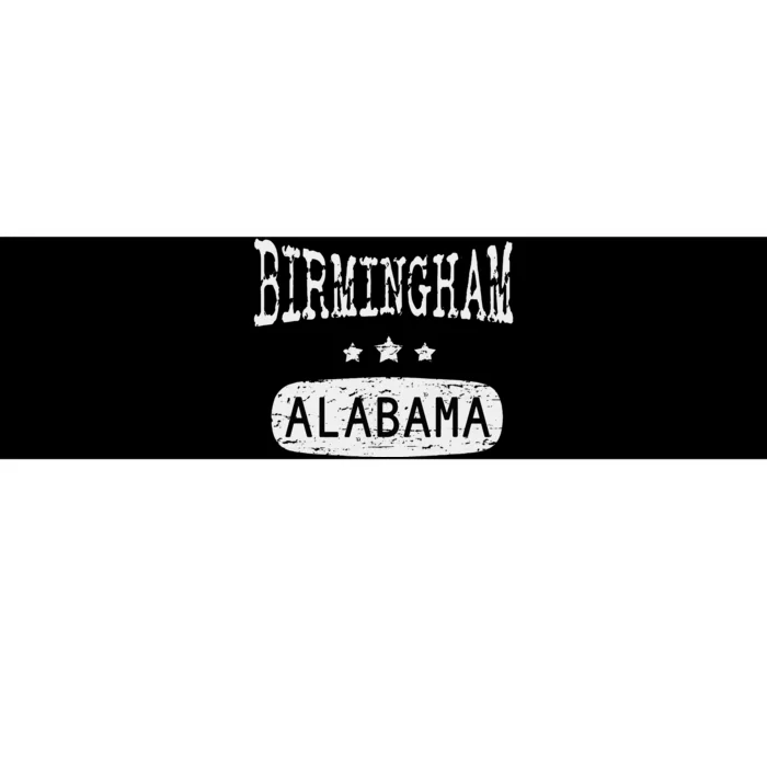 Vintage Birmingham Alabama Bumper Sticker