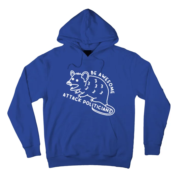 Vintage Be Awesome Attack Politicians Mouse Hoodie