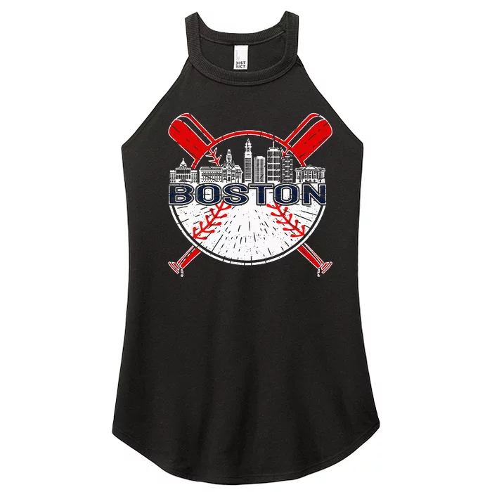 Vintage Boston Baseball Women’s Perfect Tri Rocker Tank