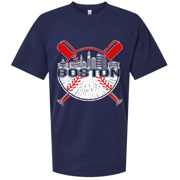 Vintage Boston Baseball Sueded Cloud Jersey T-Shirt