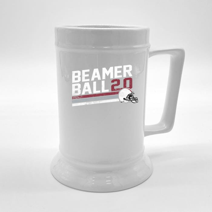 Vintage Beamer Ball South Carolina Football Fans Front & Back Beer Stein