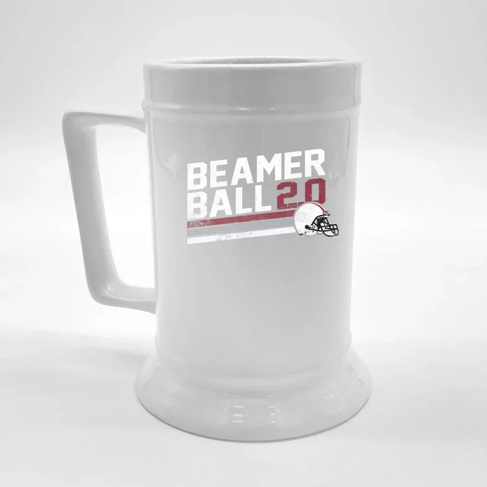 Vintage Beamer Ball South Carolina Football Fans Front & Back Beer Stein